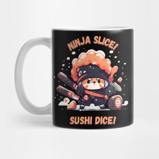 Ninja Slice! Sushi Dice! Mug